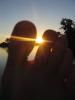 PampaSunset and my feet, ouaiii cool
