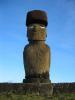 Moai a chapeau du Ahu Tahai