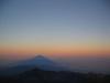 Sunrise on Rinjani summit 3700m