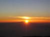 Sunrise on Rinjani summit 3700m