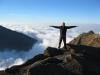 Flying Alex on Rinjani