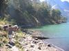 Sur la route du lac